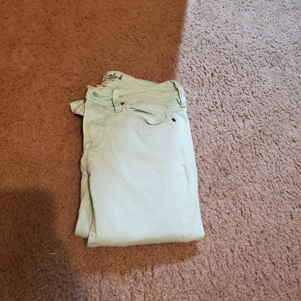Mint Green Pacsun Skinny Jeans